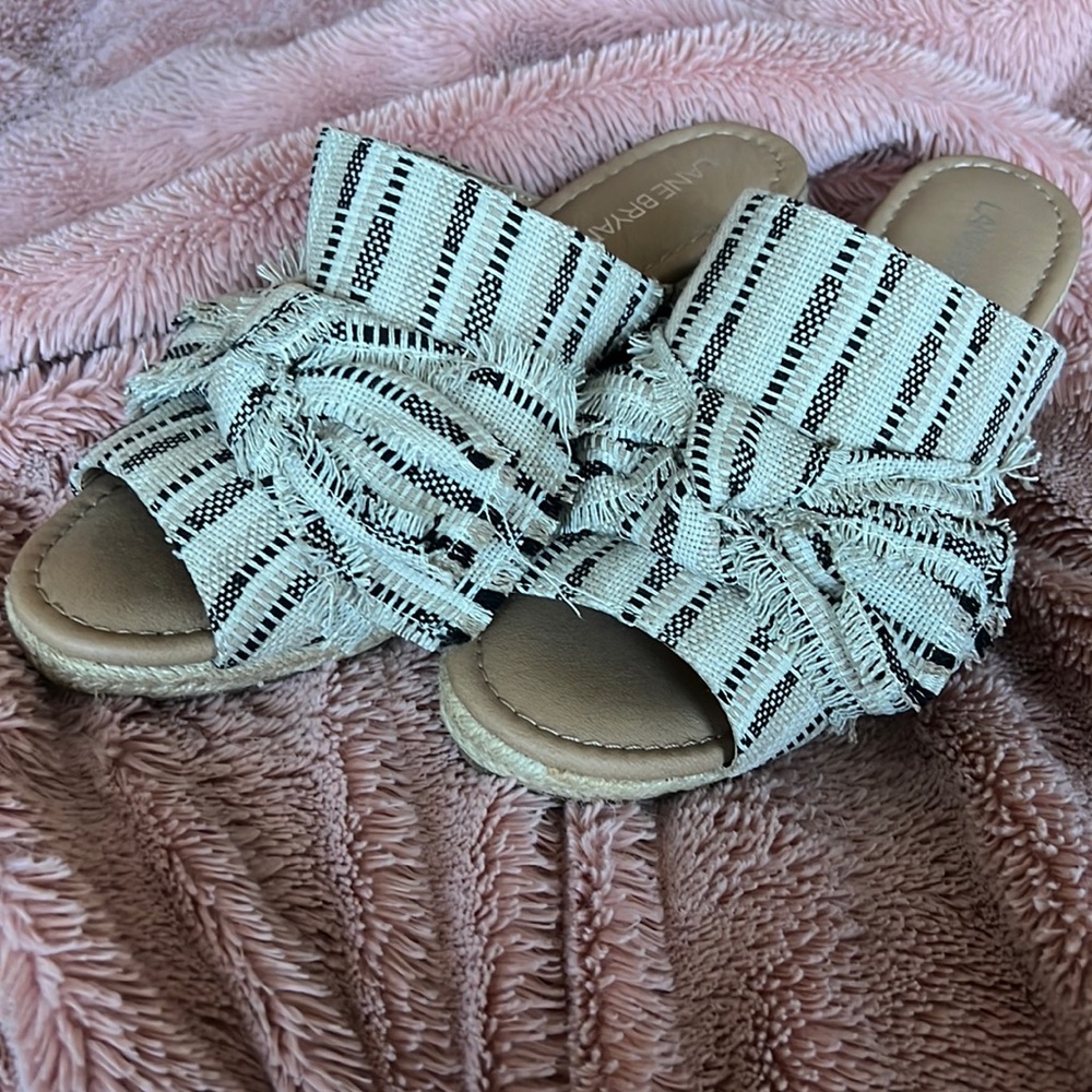 Brand new Lane Bryant wedge sandals
